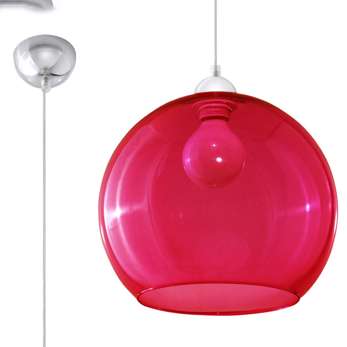 hanglamp-ball-rood