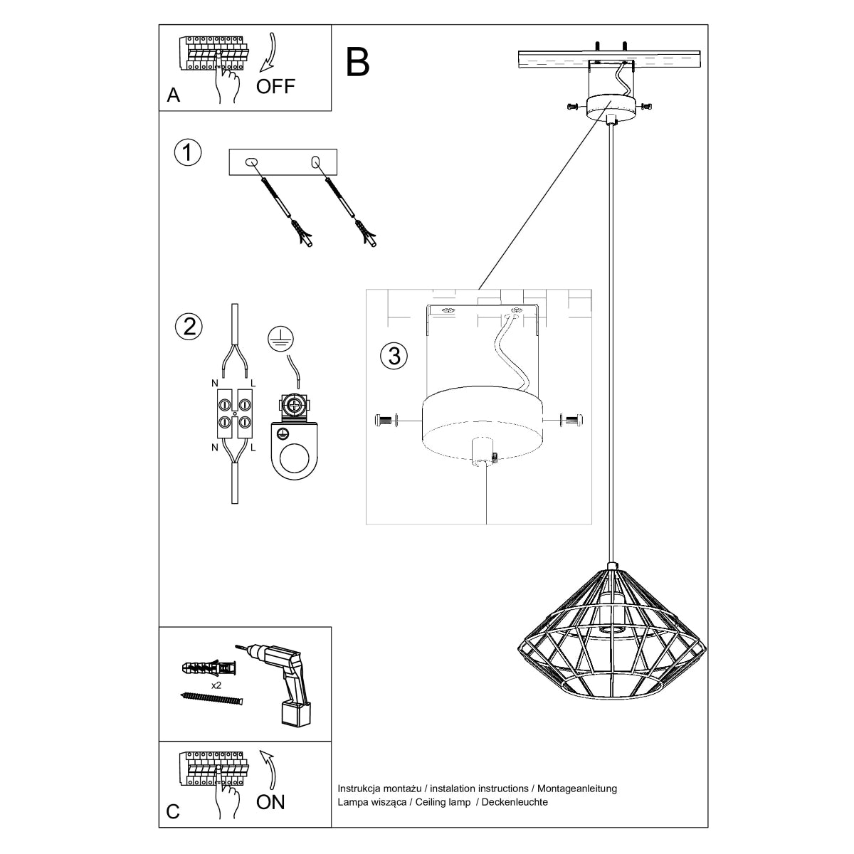 hanglamp-umberto-zwart