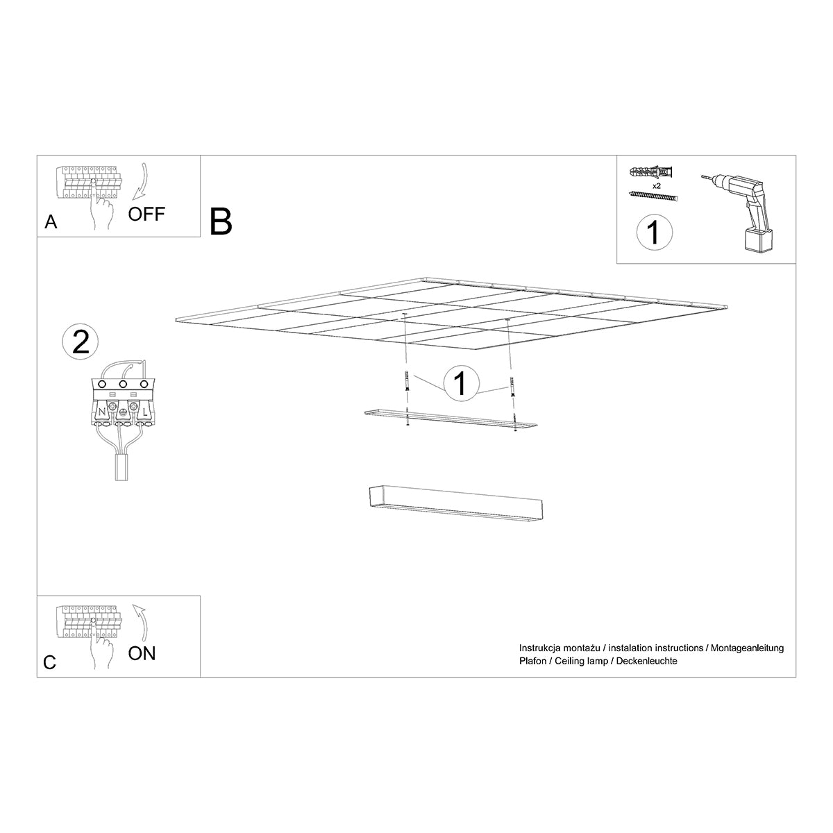 plafondlamp-pinne-67-wit