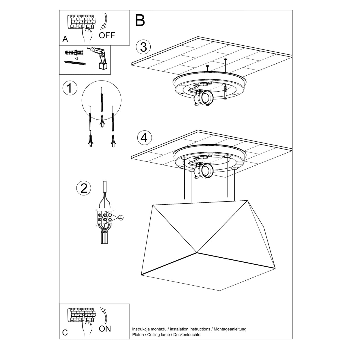 plafondlamp-hexa-25-zilver