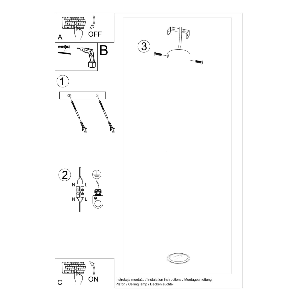 plafondlamp-lagos-60-zwart