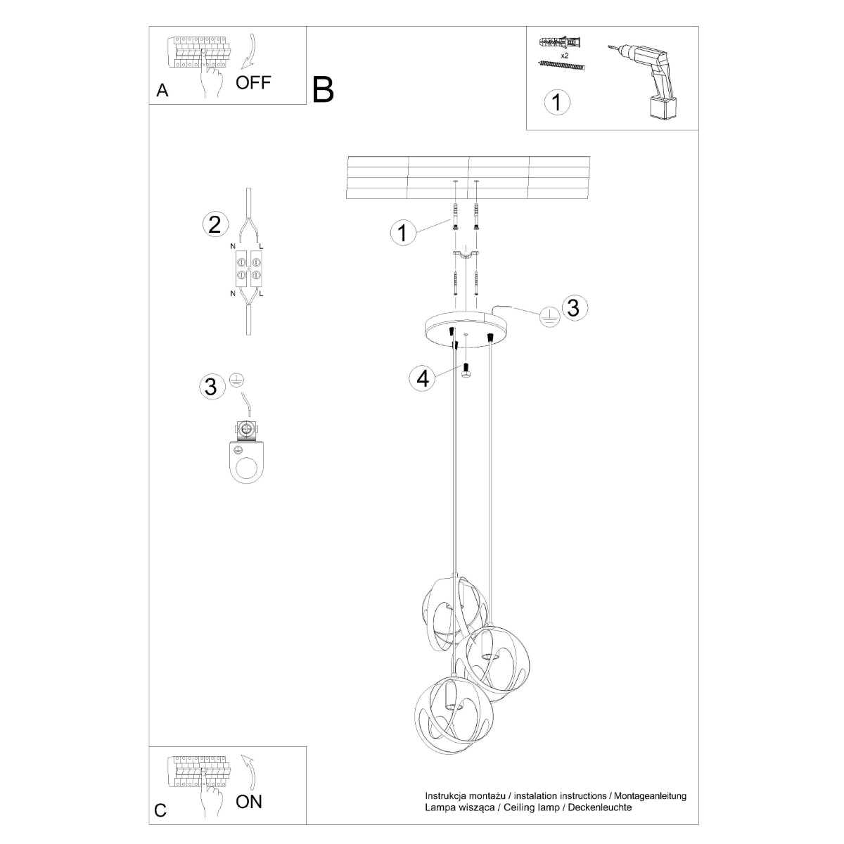 hanglamp-tulos-3p-zwart