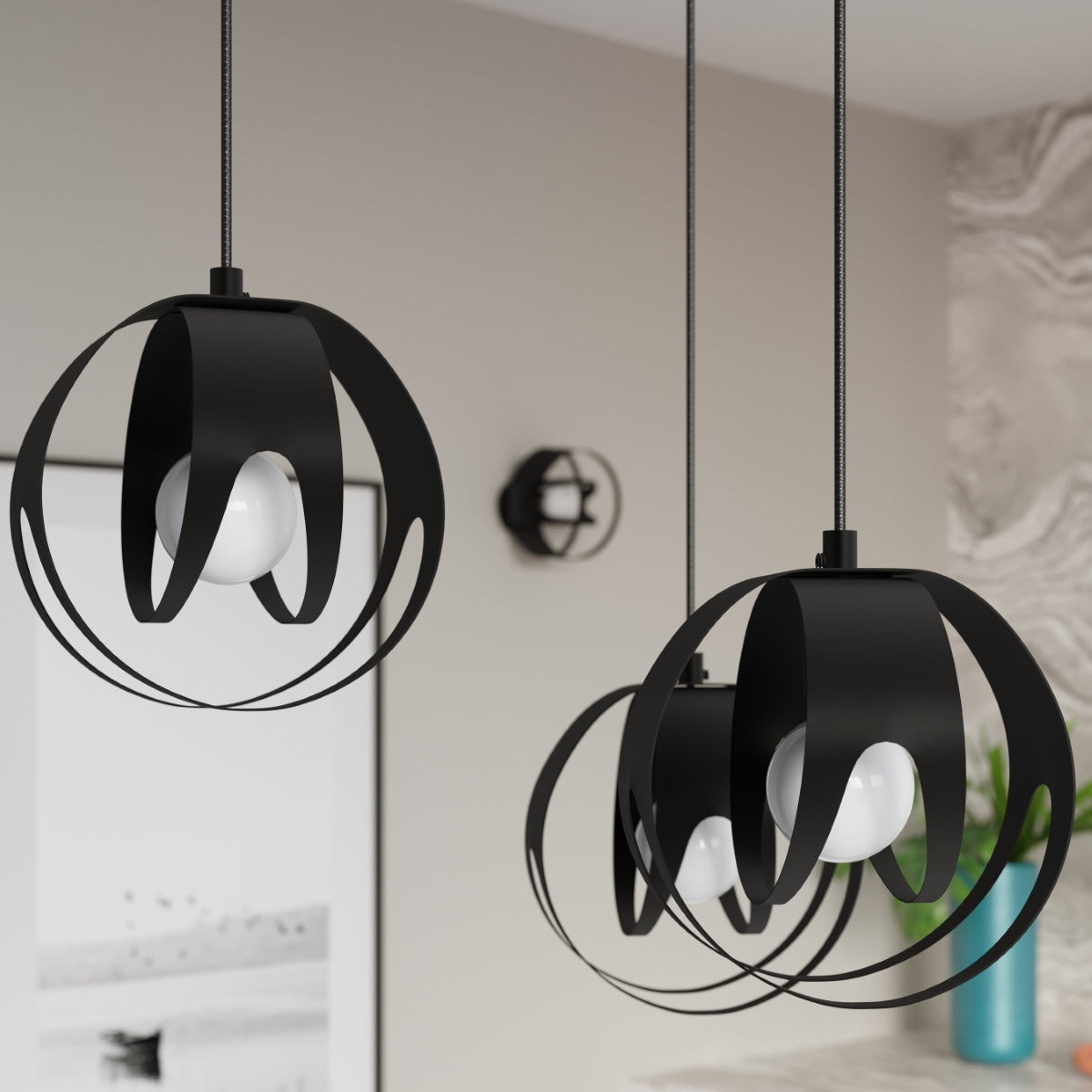 hanglamp-tulos-3p-zwart