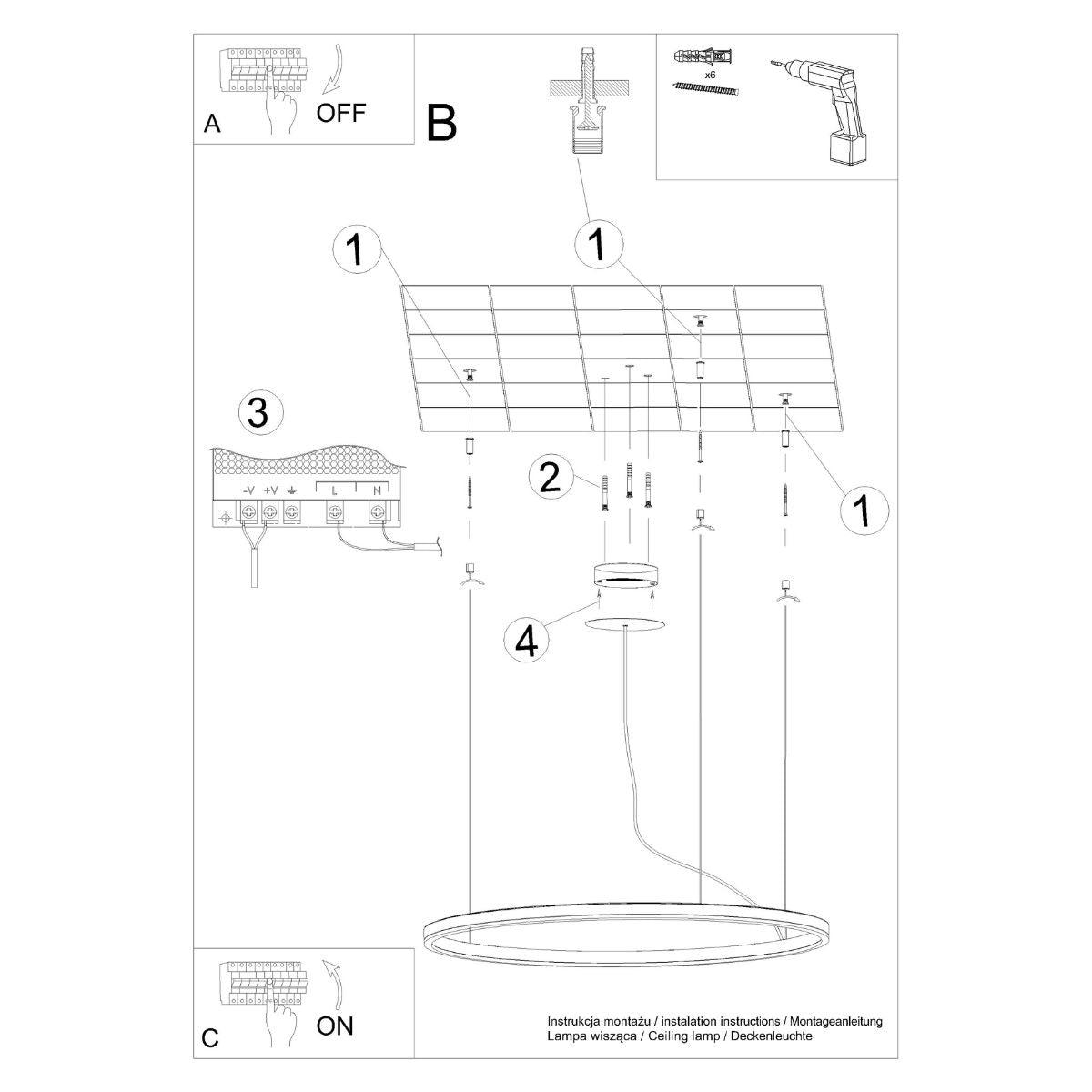 kroonluchter-oda-80-zwart-led-3000k