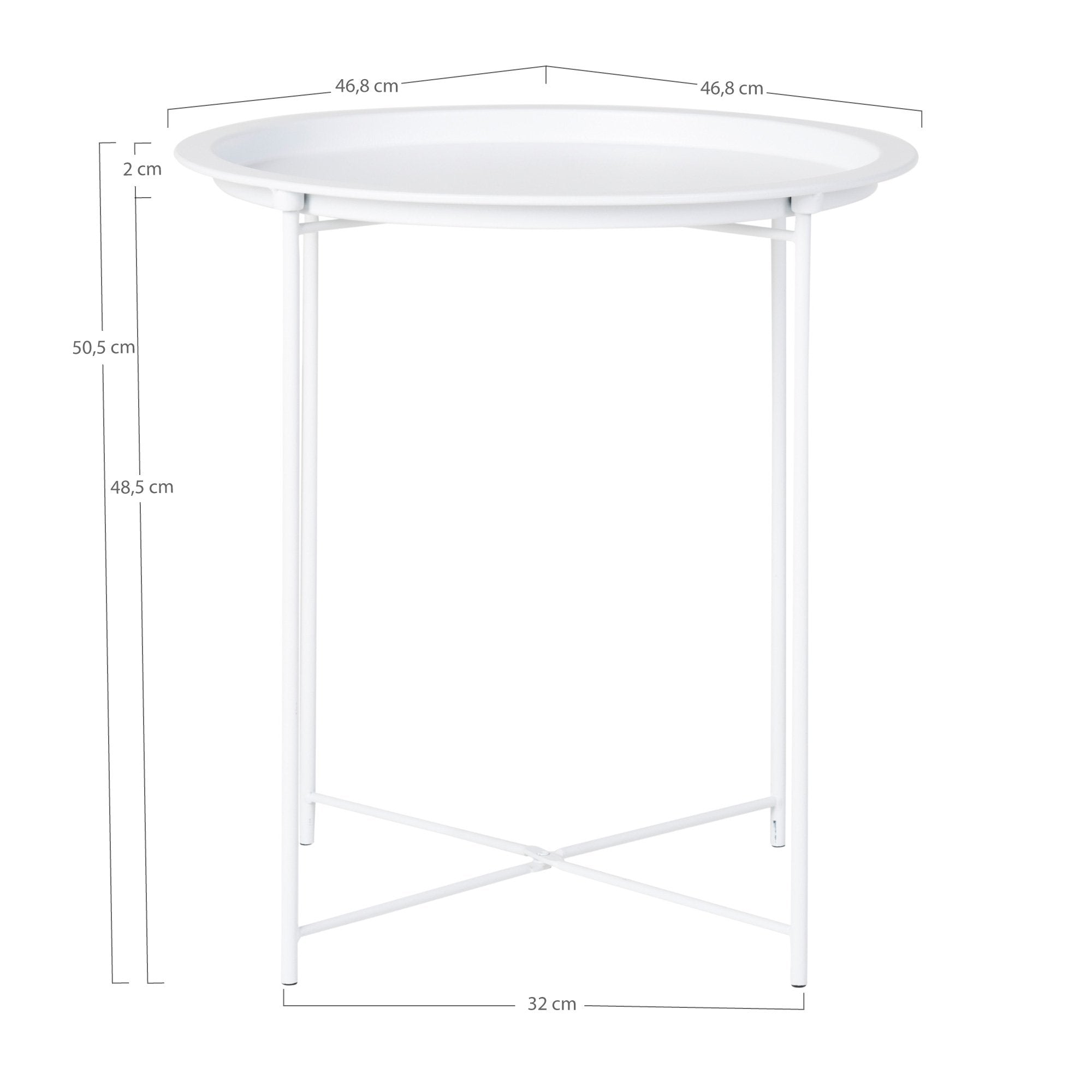 Bastia Bijzettafel  Pochon