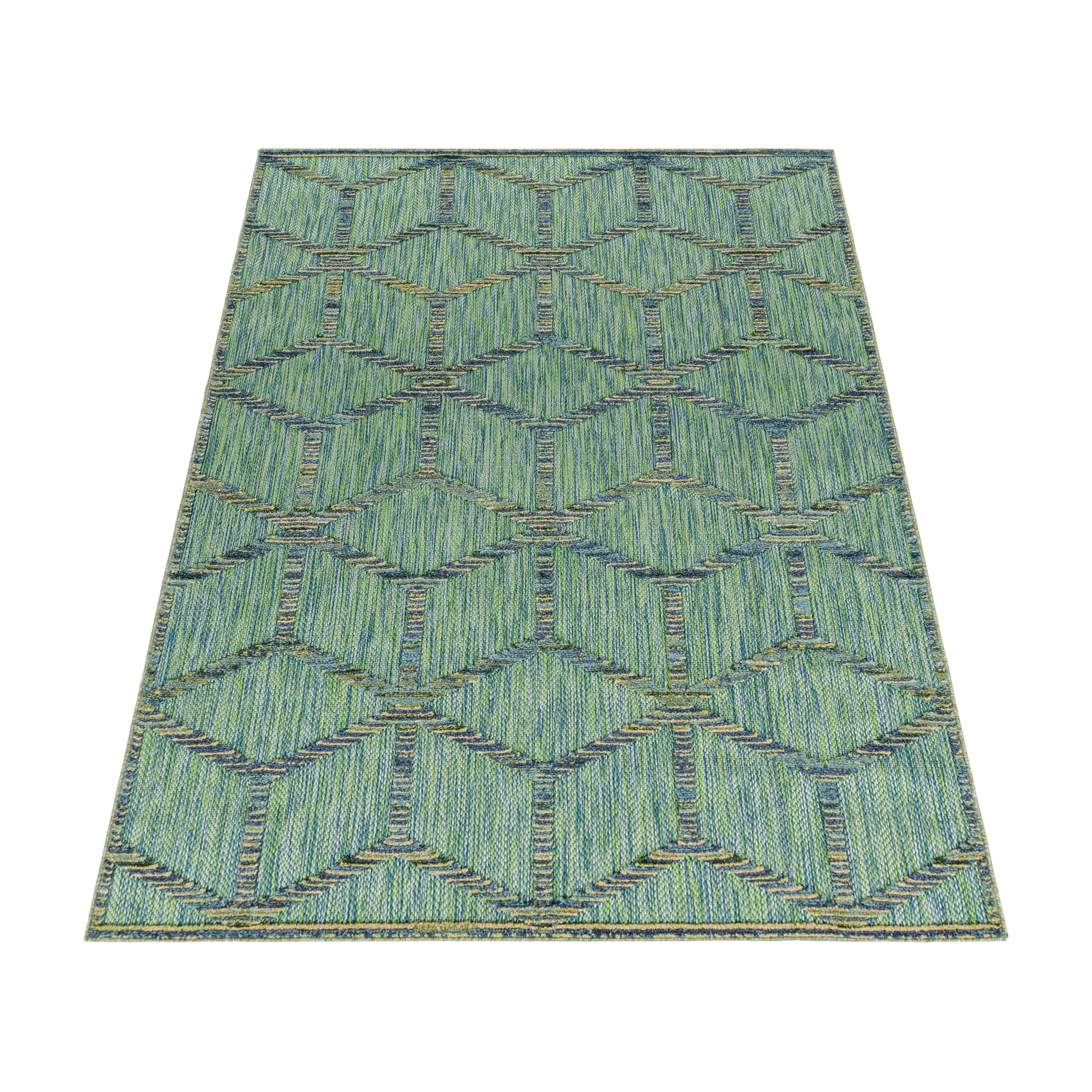 Tapijt Bahama - 160x230 - Scandinavisch - Groen  Pochon