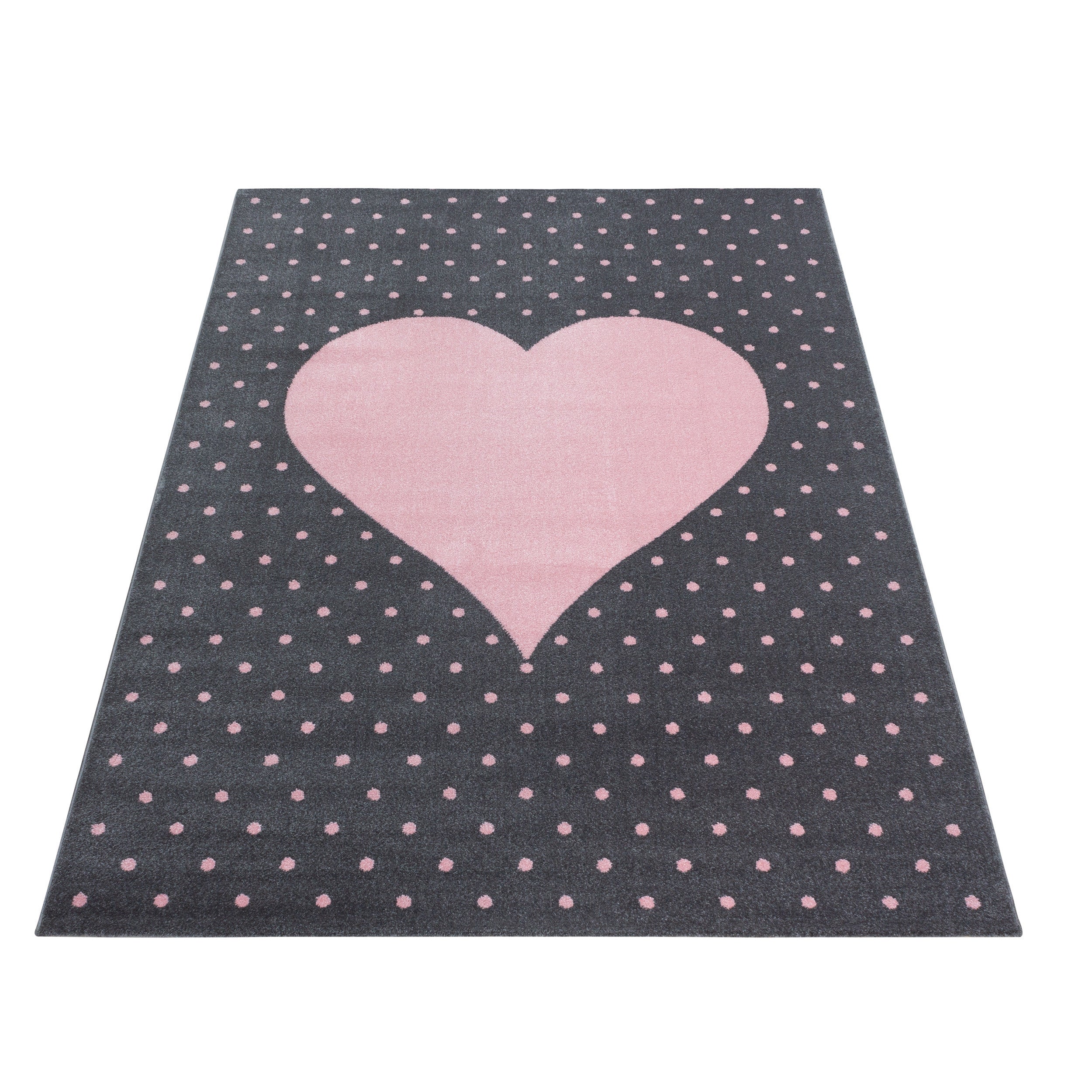 Tapijt Bambi - 80x150 - Hart - Roze  Pochon