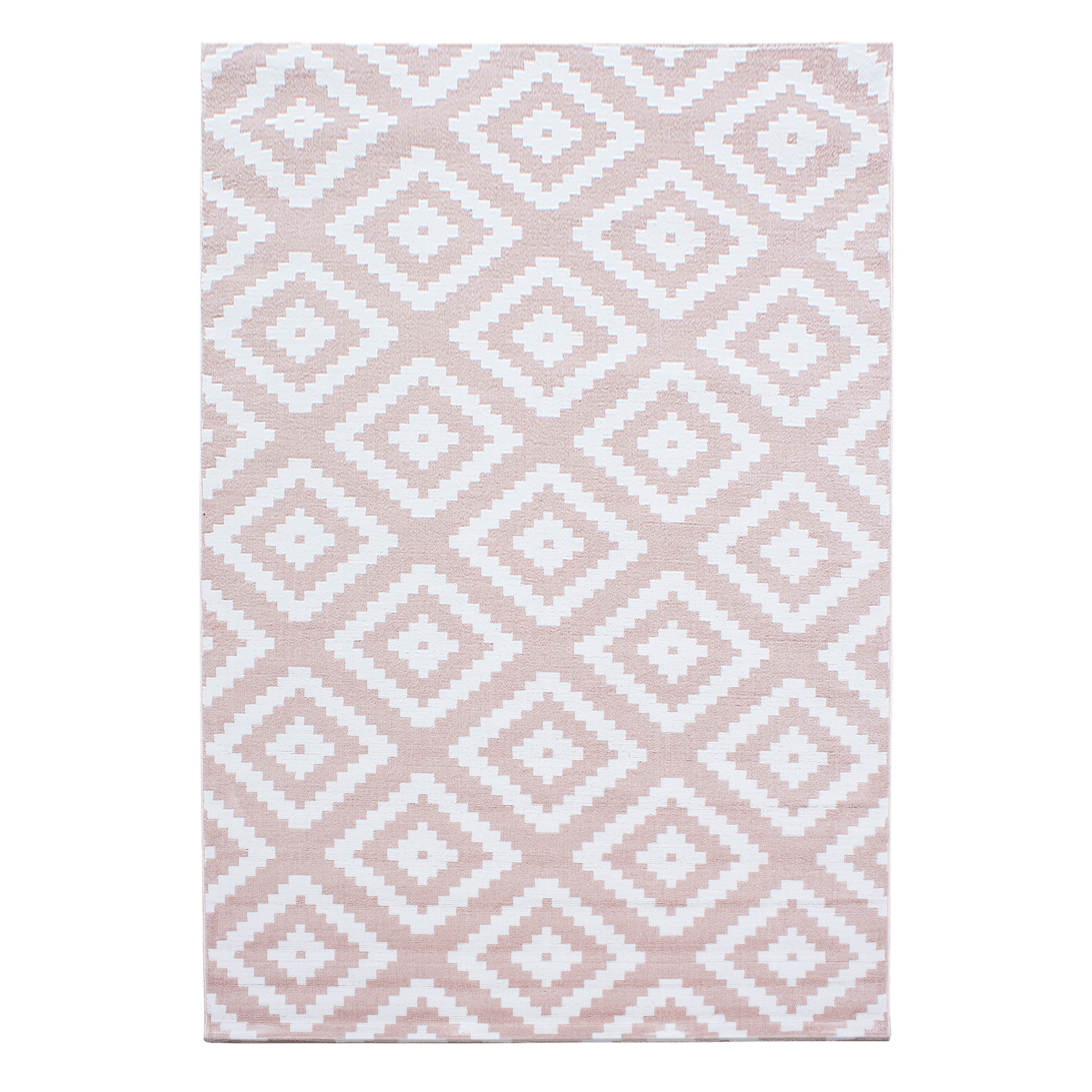 Tapijt Plus - 160x230 - Geometrisch - Roze  Pochon