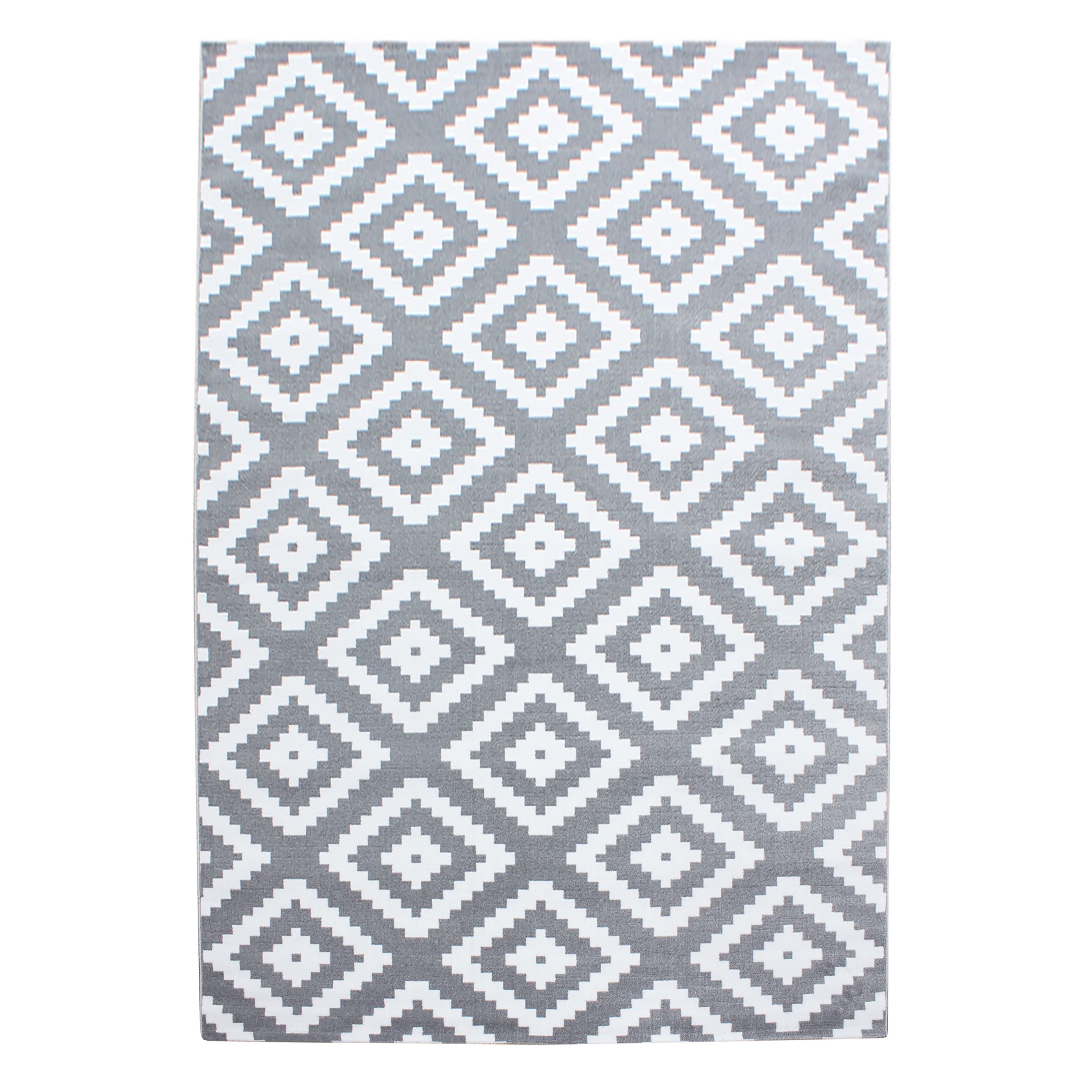 Tapijt Plus - 200x290 - Geometrisch - Grijs  Pochon