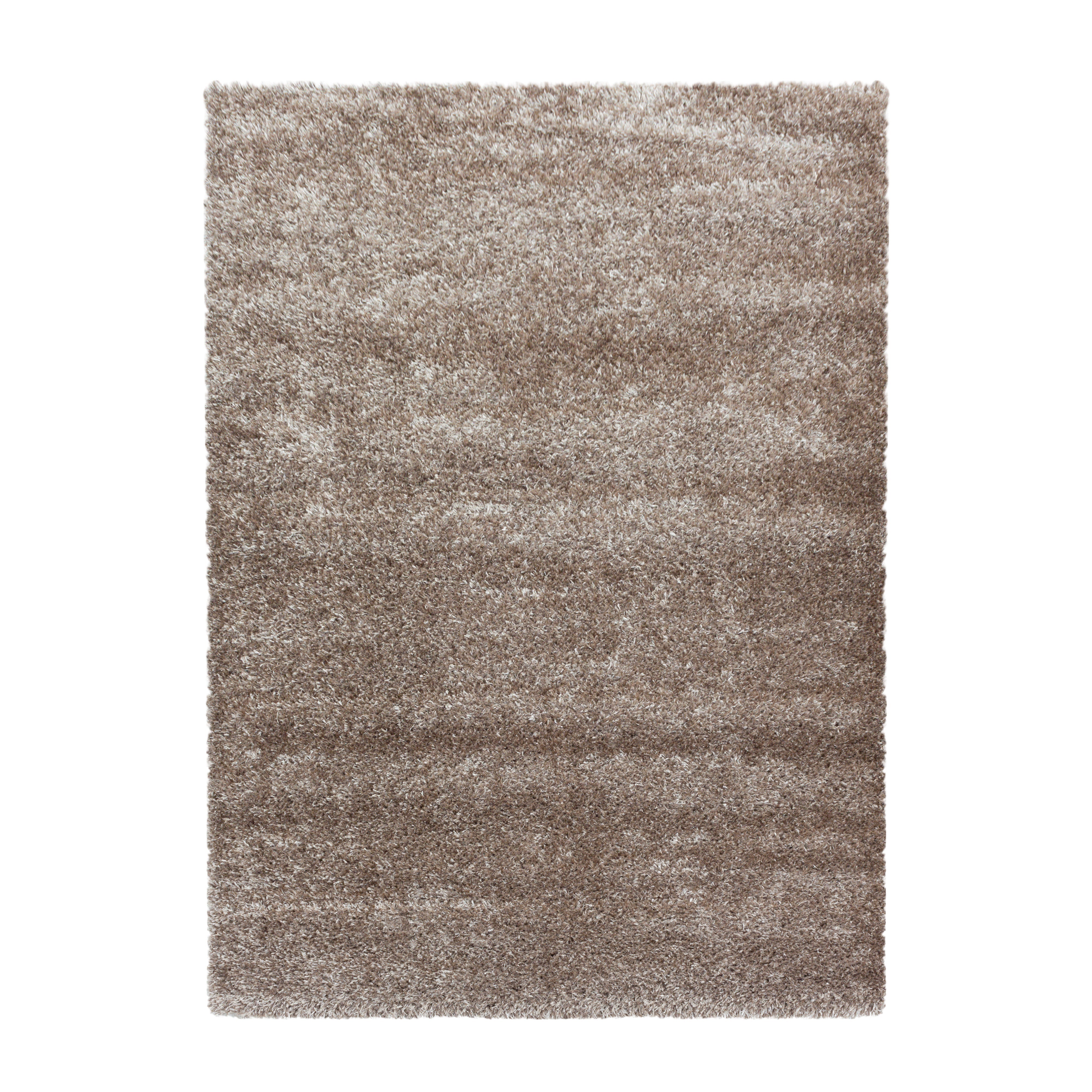 Tapijt Brilliant - 280x370 - Effen - Taupe  Pochon