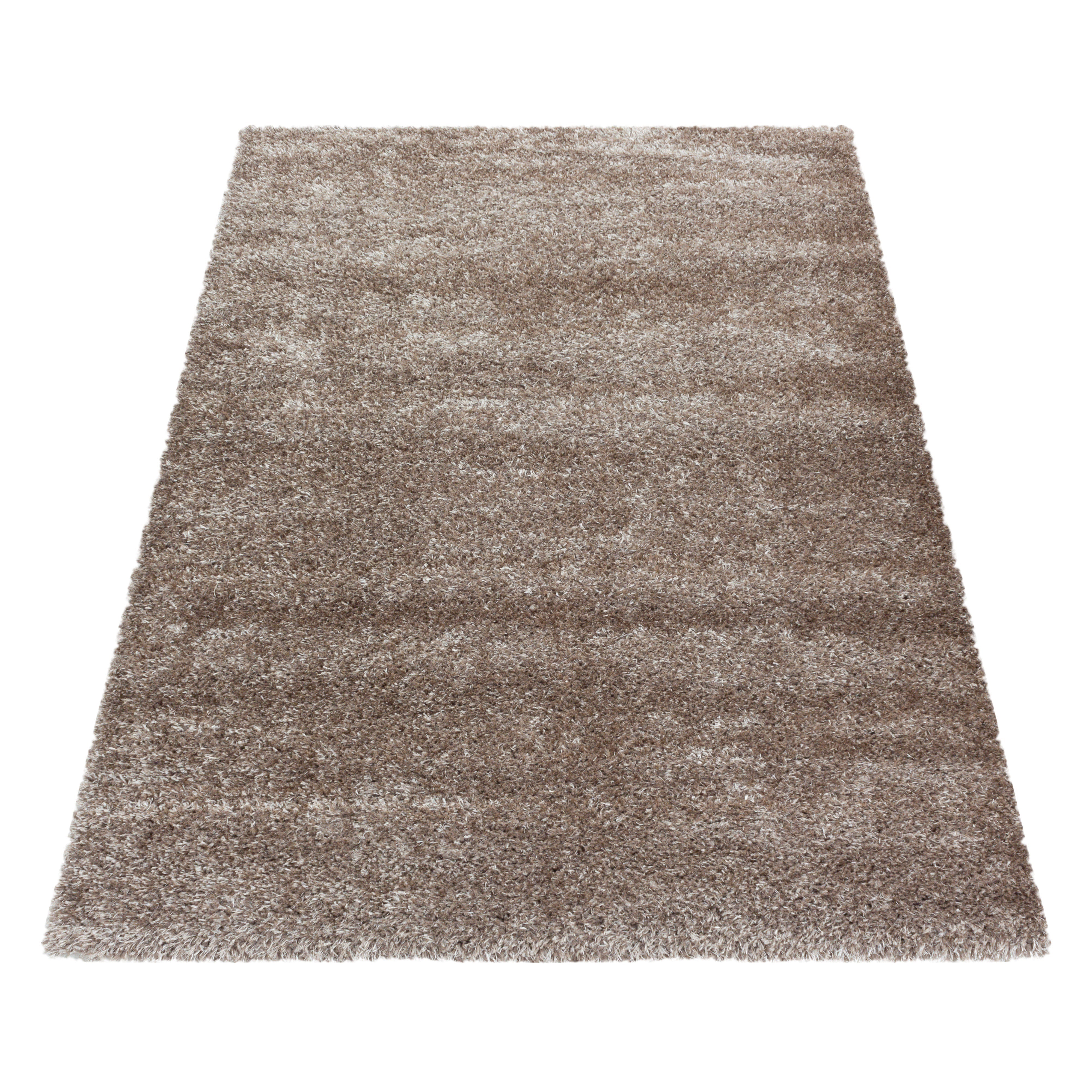 Tapijt Brilliant - 280x370 - Effen - Taupe  Pochon