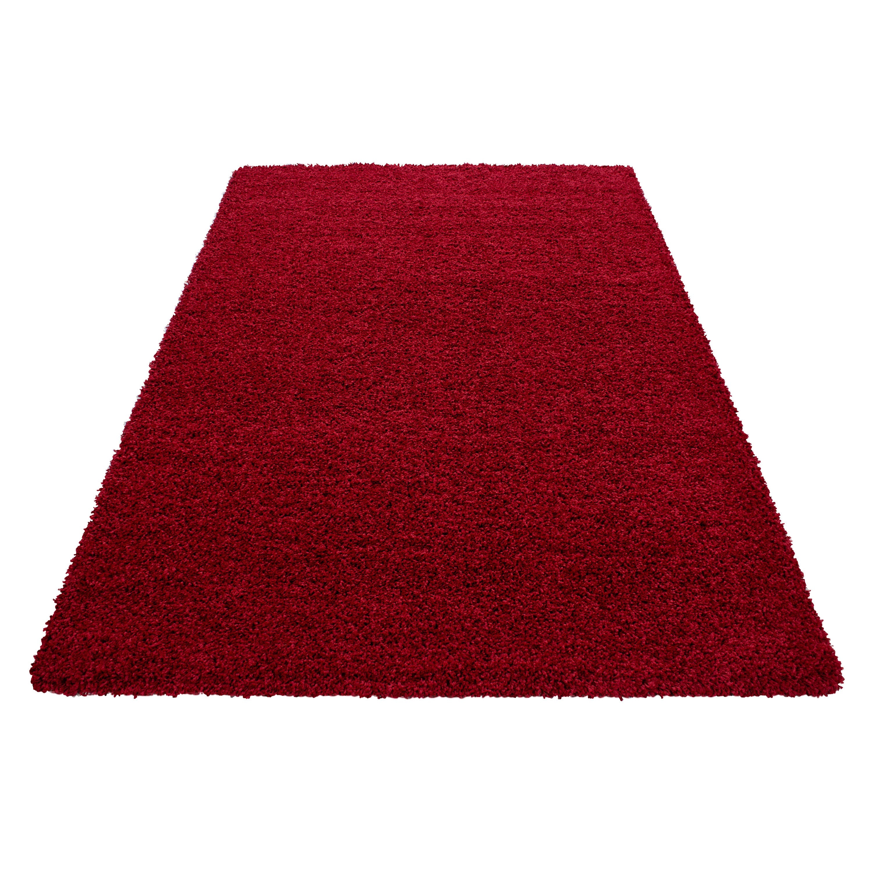 Tapijt Dream - 65x130 - Effen - Rood  Pochon