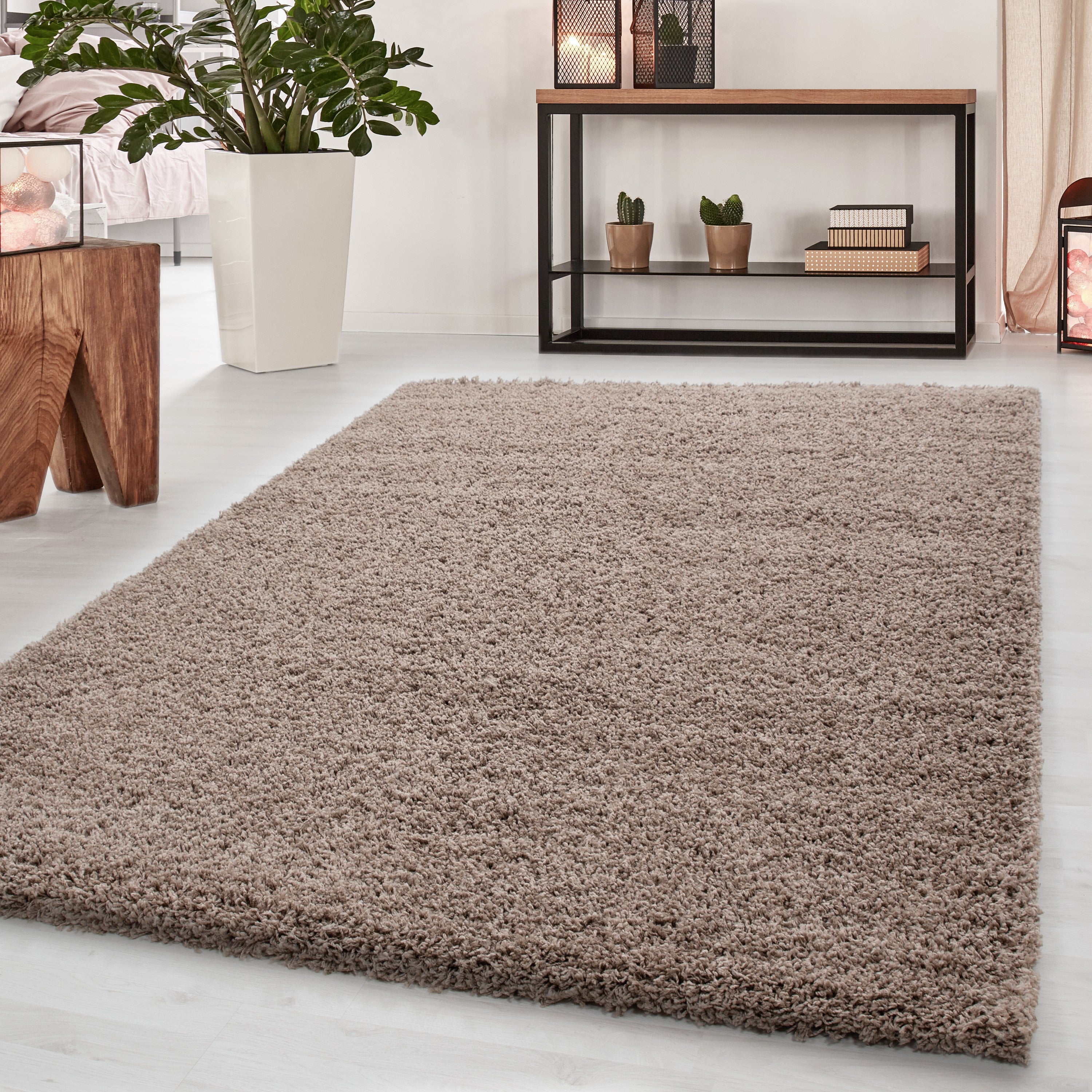 Tapijt Dream - 65x130 - Effen - Beige  Pochon