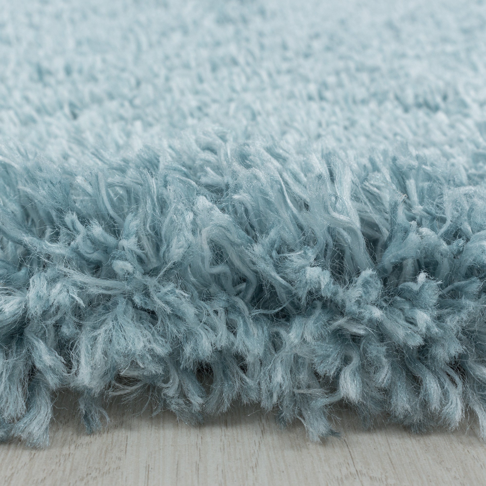 Tapijt Fluffy - 280x370 - Effen - Blauw  Pochon