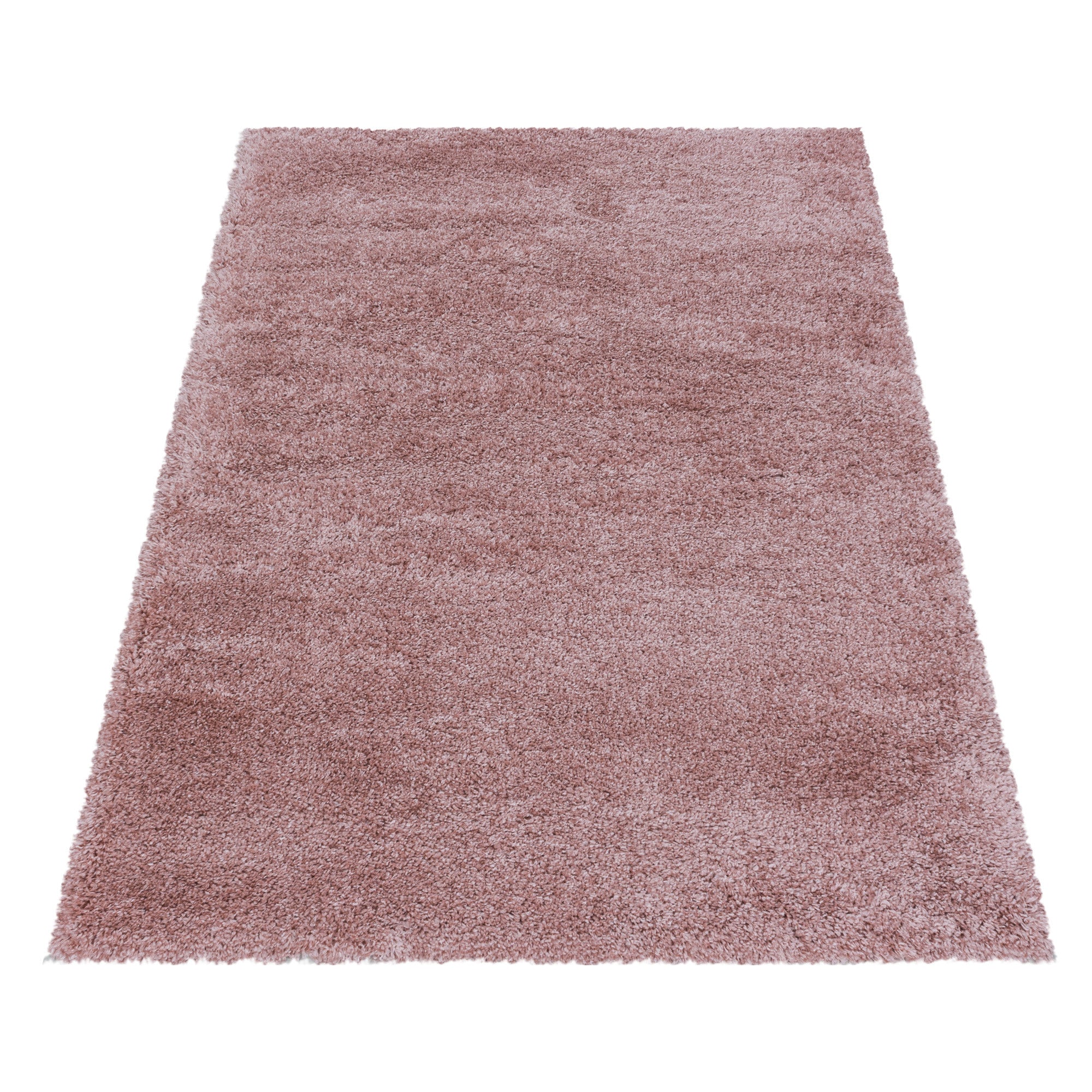 Tapijt Fluffy - 280x370 - Effen - Roze  Pochon