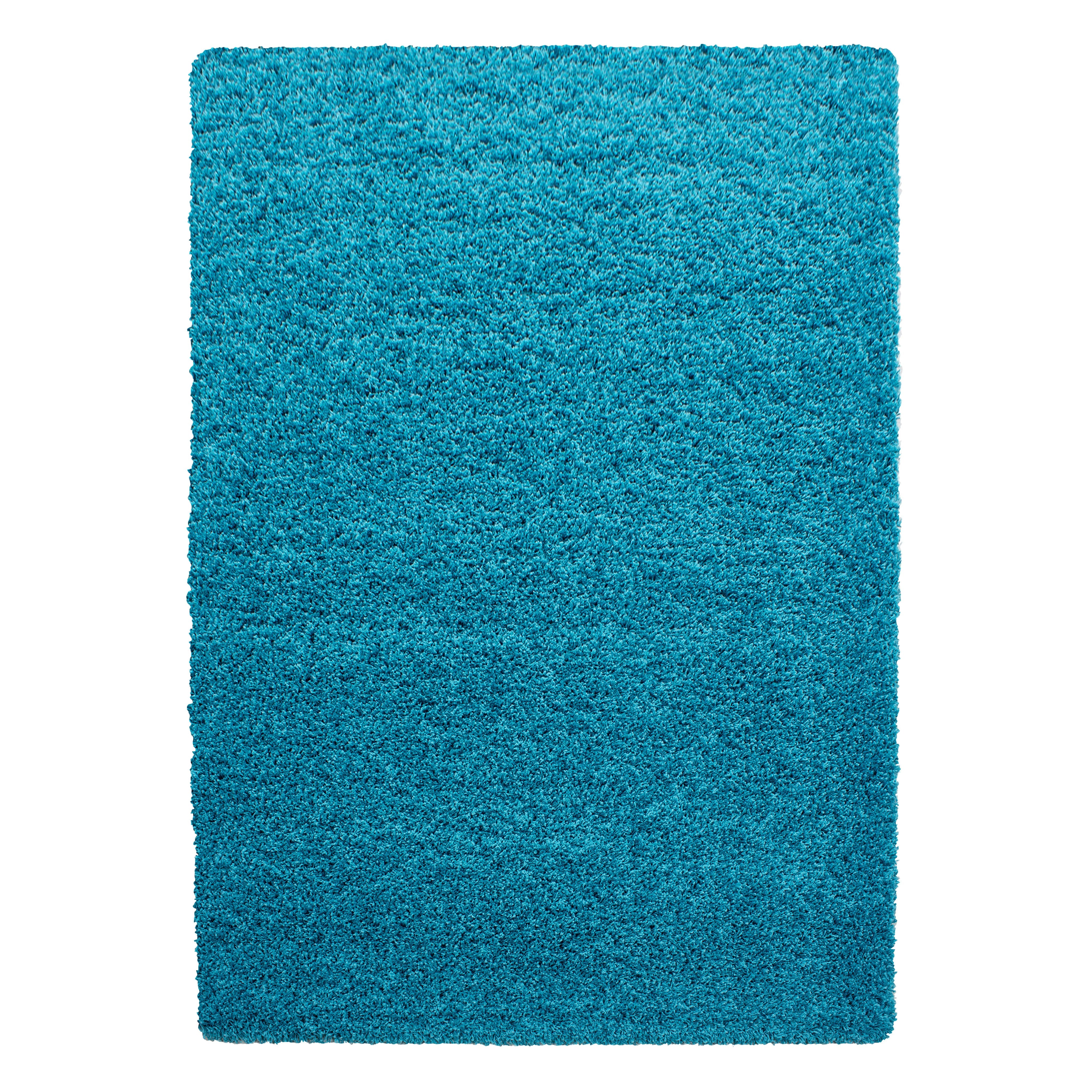 Tapijt Life - 120x170 - Effen - Turquoise  Pochon