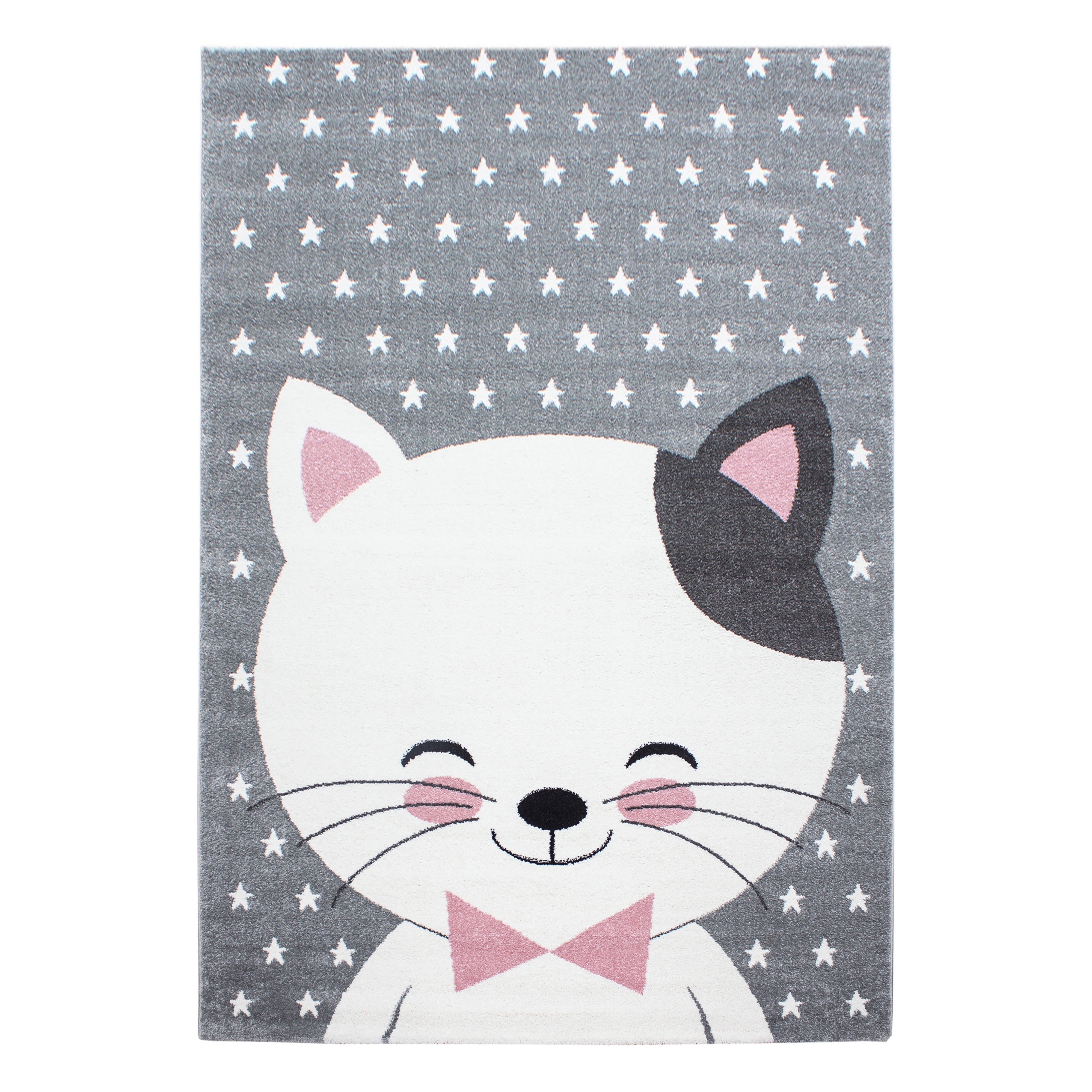 Tapijt Kids - 160x230 - Katten - Roze  Pochon