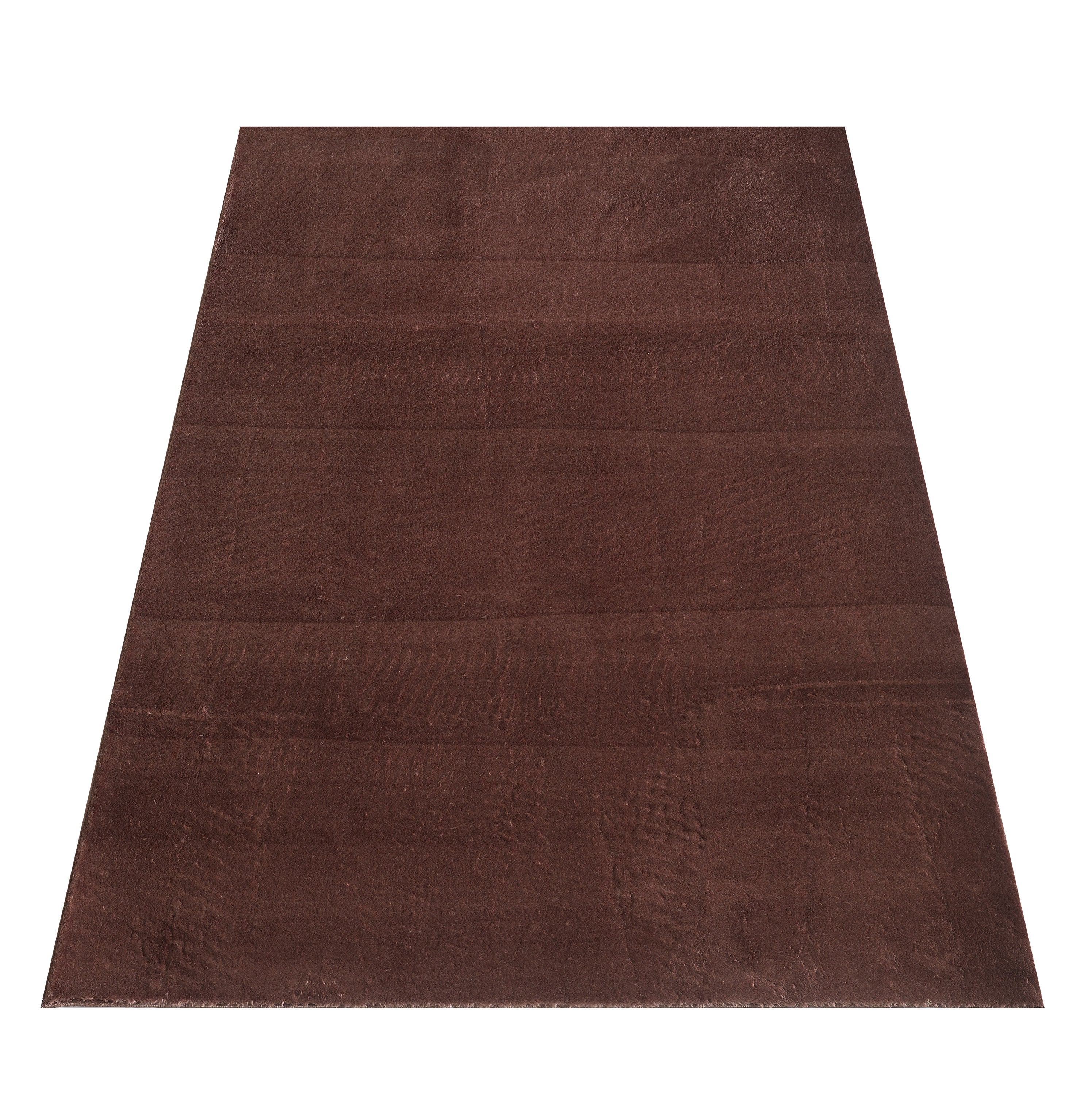 Tapijt Catwalk - 120x160 - Effen - Bruin  Pochon