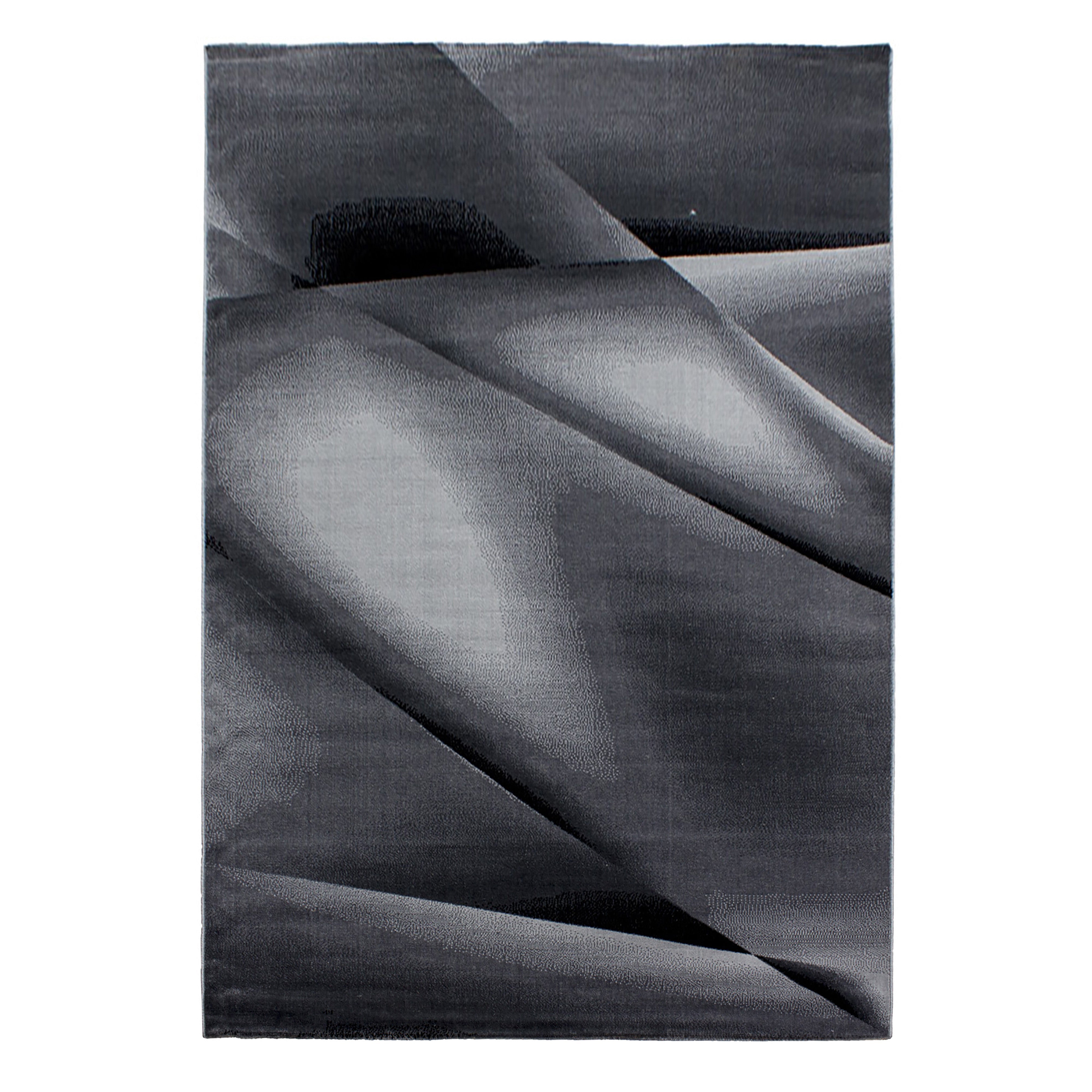 Tapijt Miami - 160x230 - Abstract - Zwart  Pochon